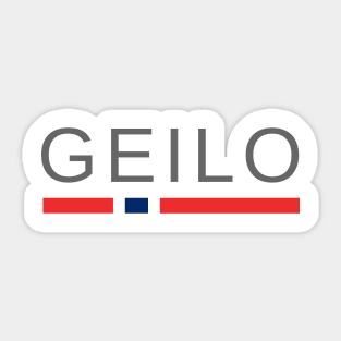 Geilo Norway Sticker